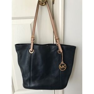 navy blue MICHAEL KORS TOTE | good condition